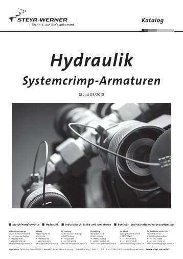 Katalog Hydraulik Systemcrimp-Armaturen - Steyr-Werner