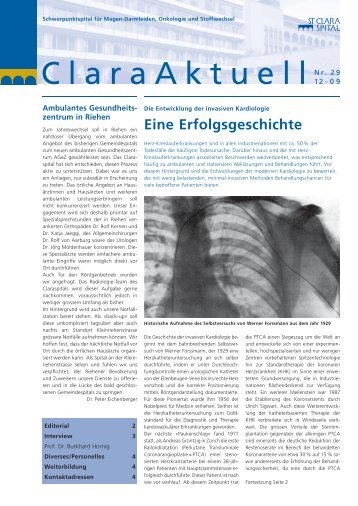 Eine Erfolgsgeschichte - Claraspital