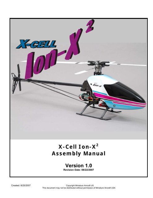 Xcell helicopter on sale