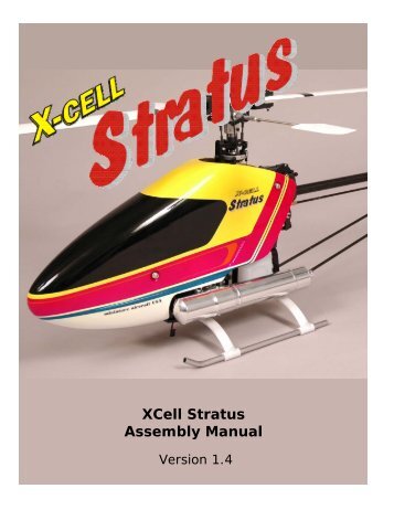 XCell Stratus Assembly Manual - ircha