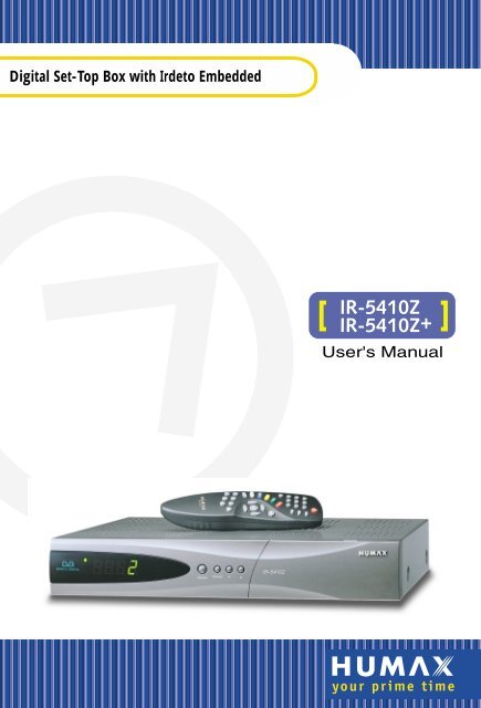 Digital Set-Top Box with Irdeto Embedded - Humax