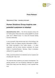 Download the press release - Human Solutions GmbH