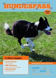 HUNDESPASS - Hunde machen Spass