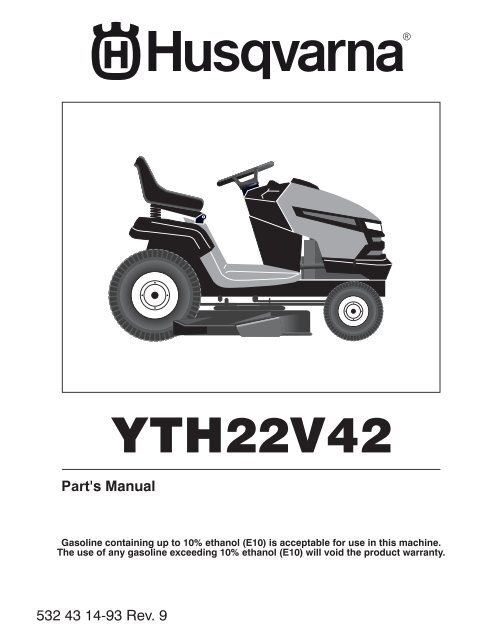 Husqvarna yth22v42 blades new arrivals