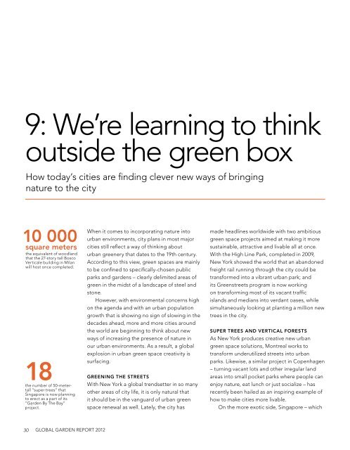 GLOBAL GARDEN REPORT 2012 - Husqvarna Group