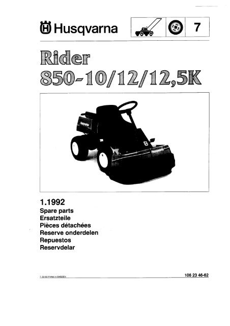 IPL, Rider 850, 1992-03 - Husqvarna