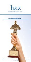 Magazin-Artikel: Oscar-reife Leistungen - Huz.de