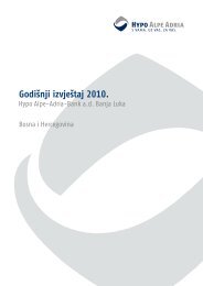 Godišnji izvještaj 2010. - Hypo Alpe - Adria