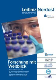 Download (PDF) - Leibniz Gemeinschaft