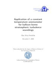 Application of a constant temperature anemometer for balloon-borne ...