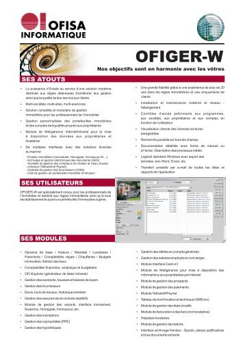 OFIGER 4.cdr - Logiciels de gestion communales