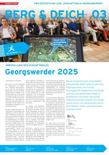 Zukunftsbild Georgswerder 2025 - IBA Hamburg