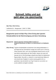 Schnell billig und gut - IBF Troisdorf