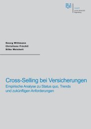 Cross-Selling bei Versicherungen - Ibi Research