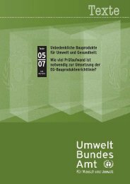 Unbedenkliche Bauprodukte für Umwelt und Gesundheit: Wie viel ...