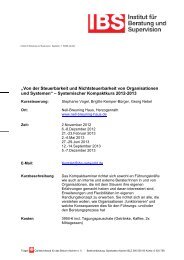 „Von der Steuerbarkeit und Nichtsteuerbarkeit von Organisationen ...