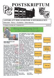 Amtsblatt September 2011 - Gemeinde Ichtershausen