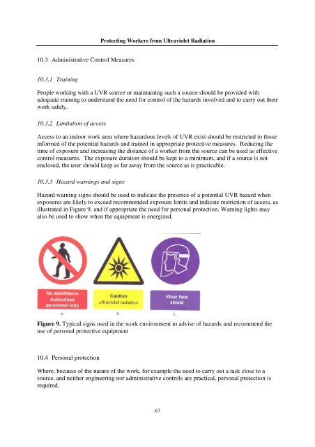 Protecting Workers from Ultraviolet Radiation -  icnirp