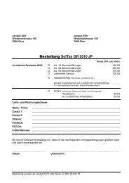 Sage 100 Buchhaltungspaket Die Finanzen Geregelt Carigiet Edv