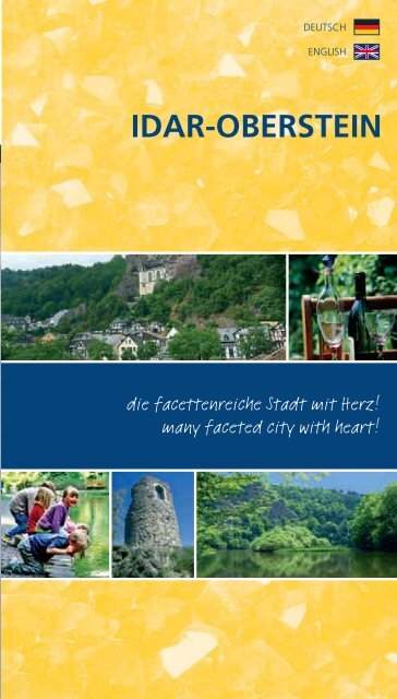 Flyer: Idar-Oberstein, die facettenreiche Stadt mit Herz