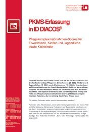 PKMS-Erfassung in ID DIACOS® - ID Berlin