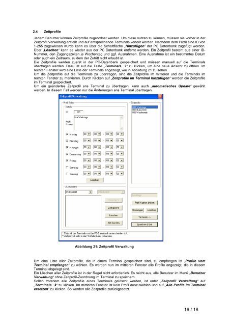 BioKey® Gate RS485 Network Handbuch - Idencom