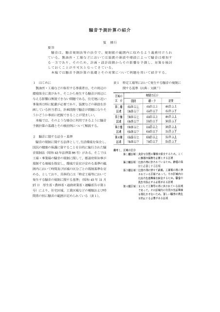 騒音予測計算の紹介 Pdf 395kb