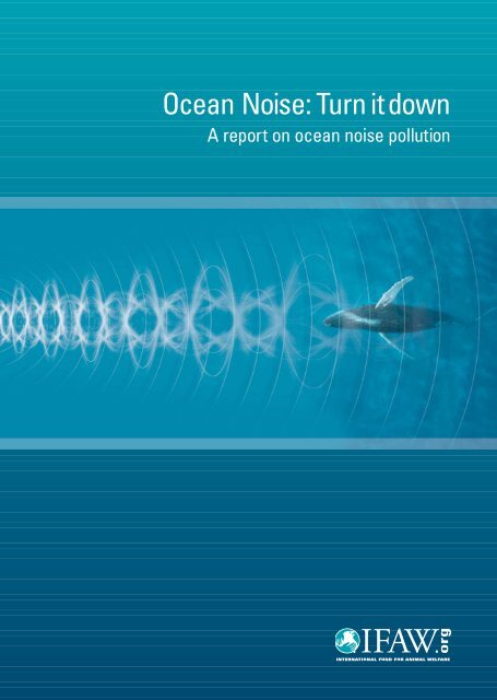 Ocean Noise: Turn it down - Ocean Conservation Research