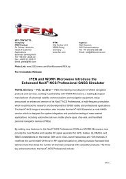 IFEN and WORK Microwave Introduce the Enhanced NavX -NCS ...