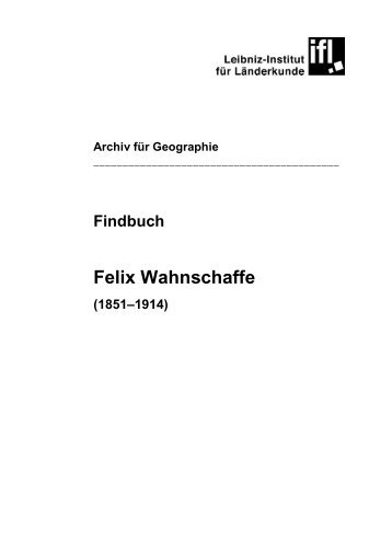 Findbuch PDF