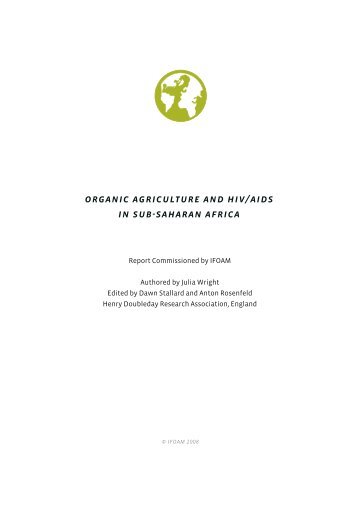 organic agriculture and hiv/aids in sub-saharan africa - ifoam