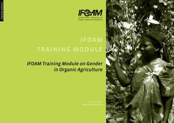 IFOAM Training Module on Gender in Organic Agriculture