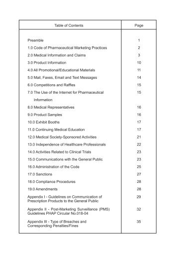 PHAP Code of Ethics - IFPMA