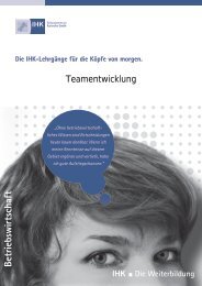 Info-Paket anzeigen - IHK-Bildungszentrum Karlsruhe