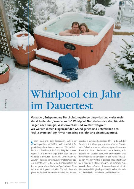 Whirlpool ein Jahr im Dauertest