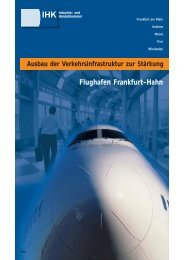 Flughafen Frankfurt-Hahn - IHK Trier