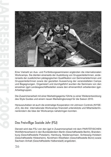 Jahresbericht 2009 der ijgd