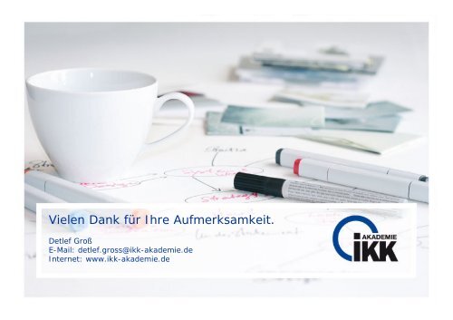 Versorgungsmanagement/Weiterbildung - IKK Akademie