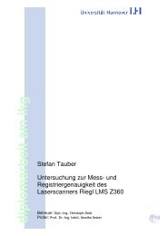 2 Terrestrische Laserscanner - Institut für Kartographie und ...