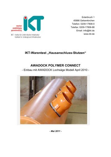 AWADOCK POLYMER CONNECT - IKT