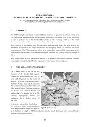 koralm tunnel - ILF Consulting Engineers