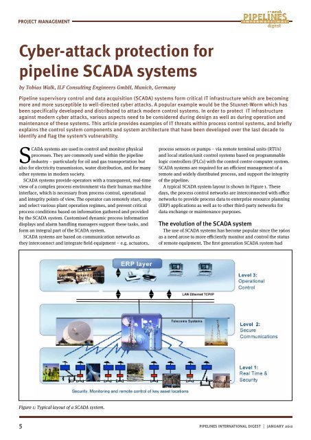 Cyber-attack protection for pipeline SCADA systems - ILF Consulting ...