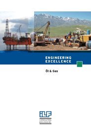 ENGINEERING EXCELLENCE Öl & Gas