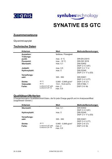 SYNATIVE ES GTC de.pdf - Ilco Chemikalien GmbH