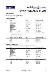 SYNATIVE AL C 14 AN - Ilco Chemikalien GmbH