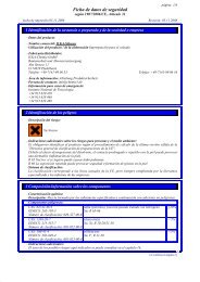 Ficha de datos de seguridad - ILKA-Chemie GmbH