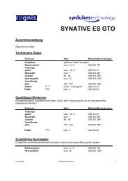 PDS Synative ES GTO.pdf -  Ilco Chemikalien GmbH