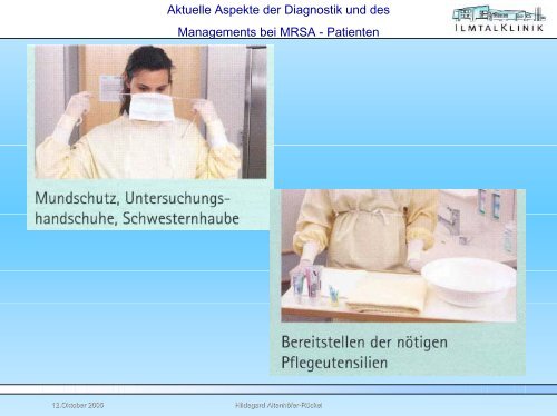 MRSA-Hygienemanagement - Ilmtalklinik Pfaffenhofen