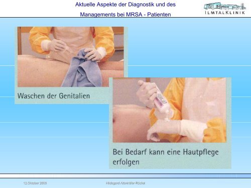 MRSA-Hygienemanagement - Ilmtalklinik Pfaffenhofen