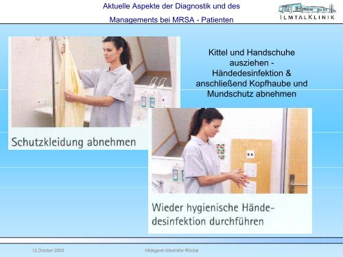 MRSA-Hygienemanagement - Ilmtalklinik Pfaffenhofen